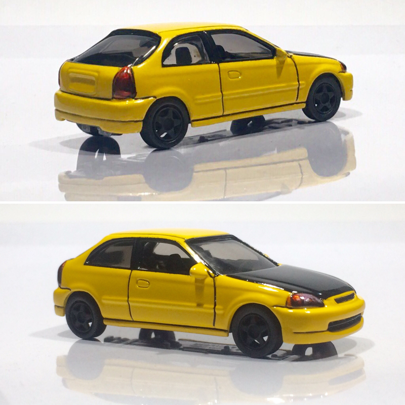 Illustration for article titled Custom Initial D Ek9